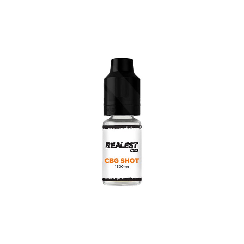 Buy Realest CBD 1500mg CBG E-Liquid Booster Shot 10ml (BUY 1 GET 1 FREE) | Express Highs UK