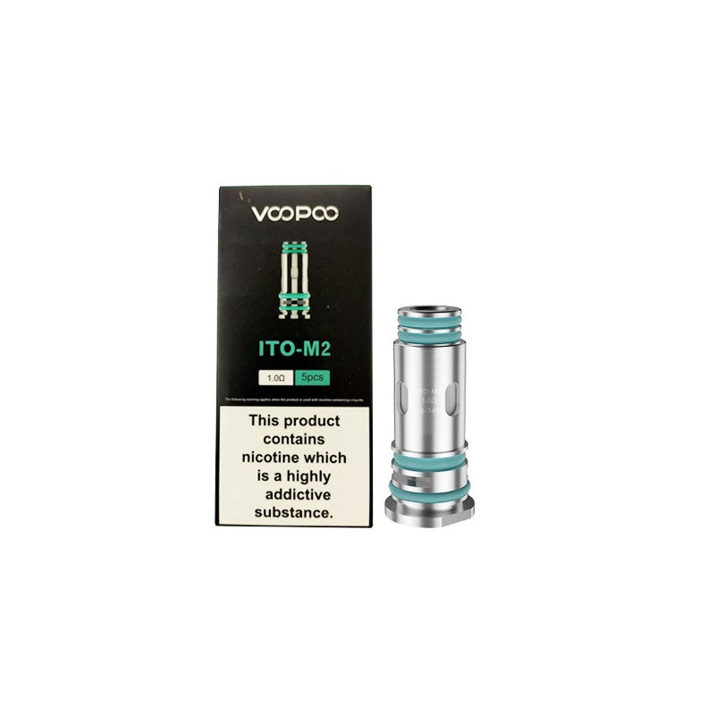 Buy Voopoo ITO M Series Replacement Coils - 1.0Ω/1.2Ω/0.5Ω | Express Highs UK