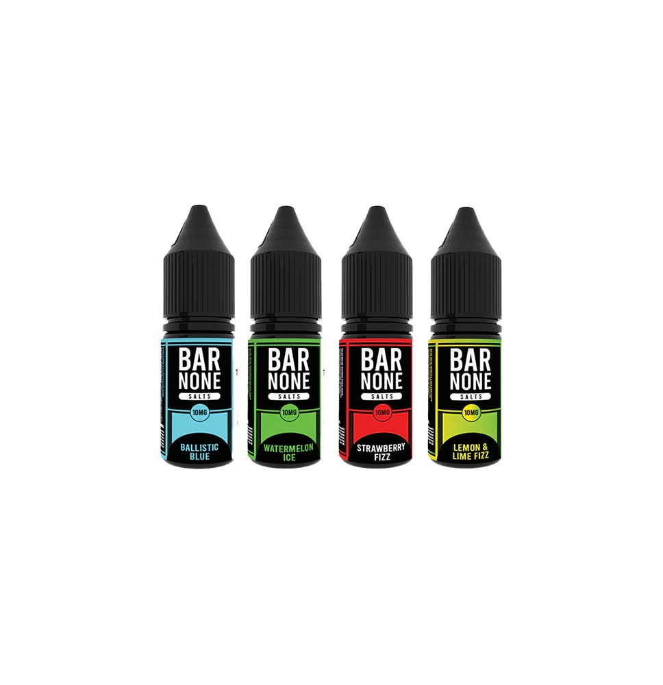 10mg BAR NONE Nic Salts 2x10ml (50VG/50PG)