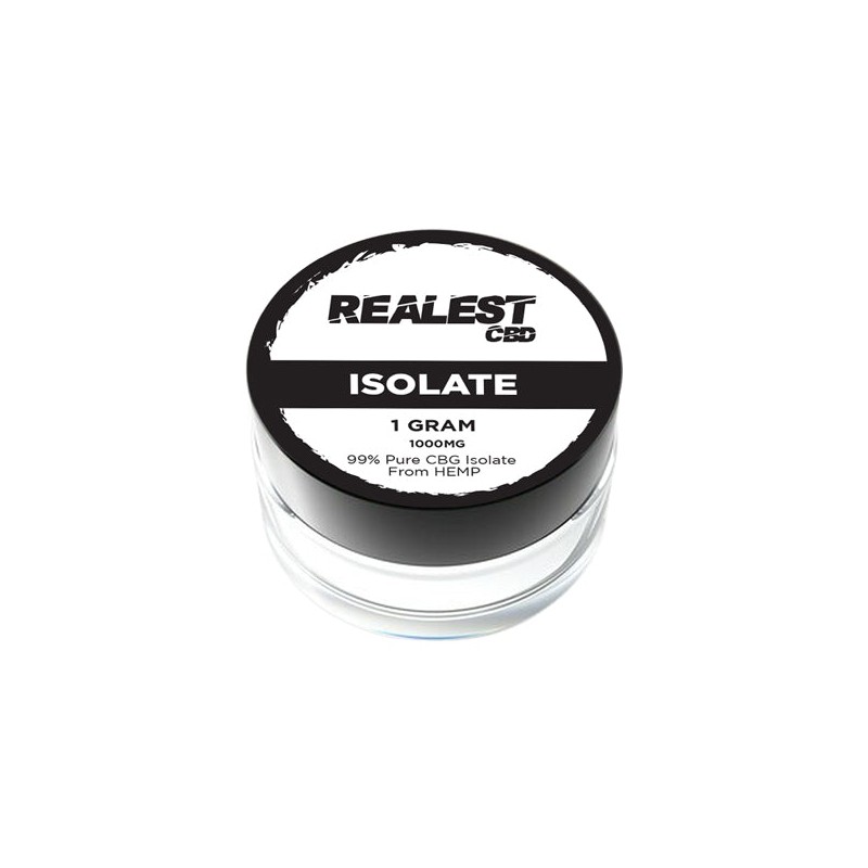 Buy Realest CBD 1000mg CBG Isolate (BUY 1 GET 1 FREE) | Express Highs UK