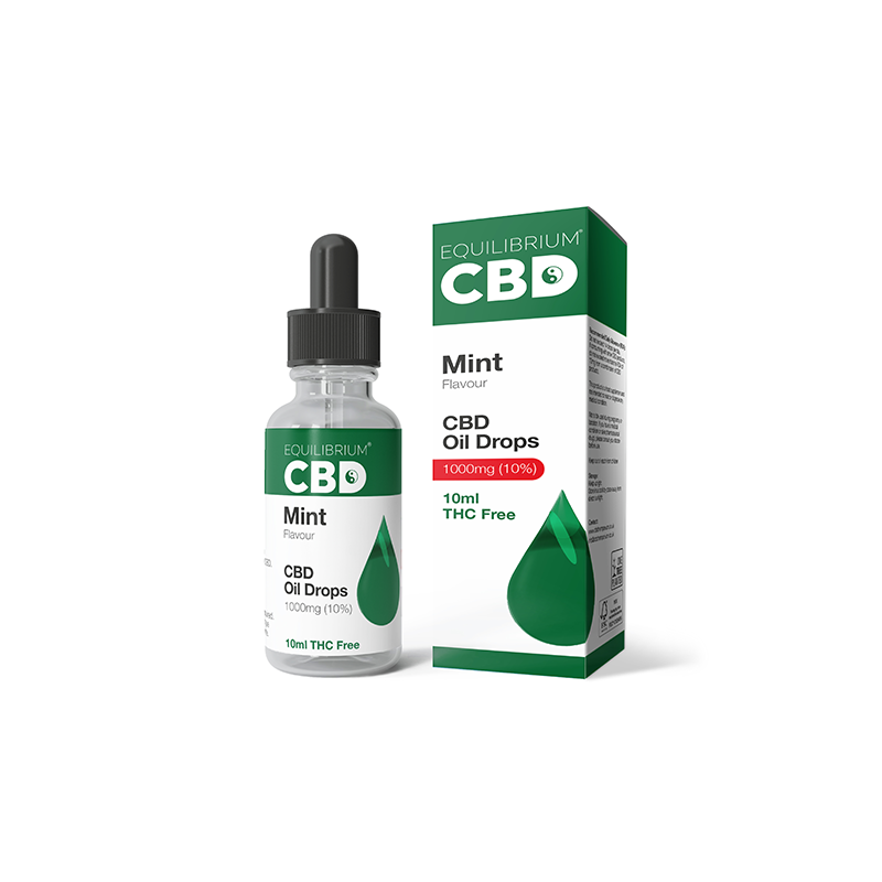 Buy 1000mg Equilibrium CBD Oil 10ml - Mint Flavour | Express Highs UK