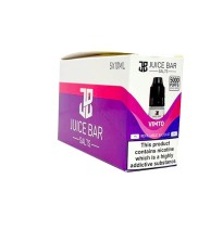 20mg Juice Bar Salts 10ml Nic Salts - Pack Of 5 (50VG/50PG)
