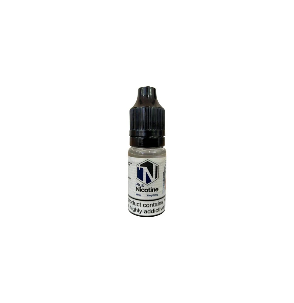 18mg Plus Nicotine Flavourless Nicotine Shot 10ml (70VG)
