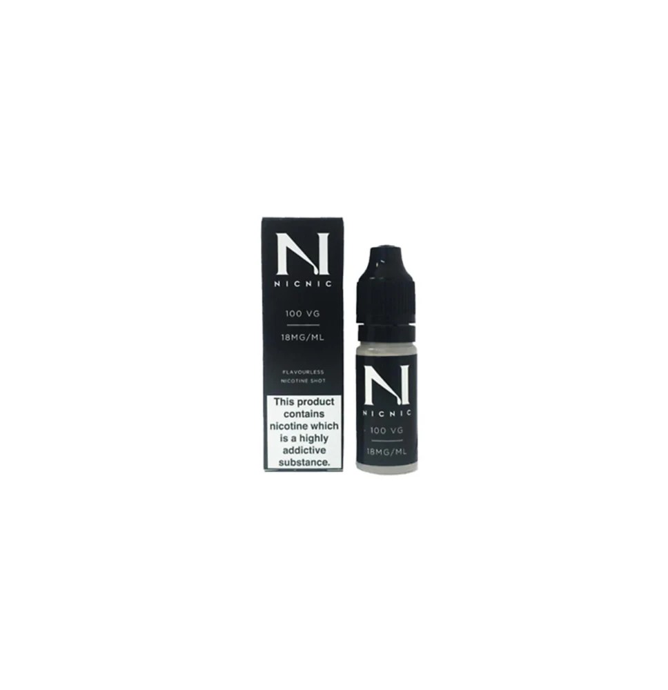 NIC NIC 18mg Nicotine Shot 10ml 100VG