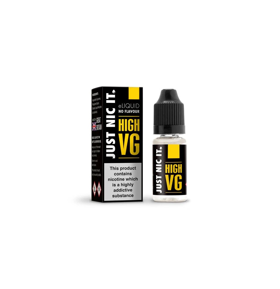 20mg Just Nic It Black Edition Nic Shot 10ml (80VG/20PG)