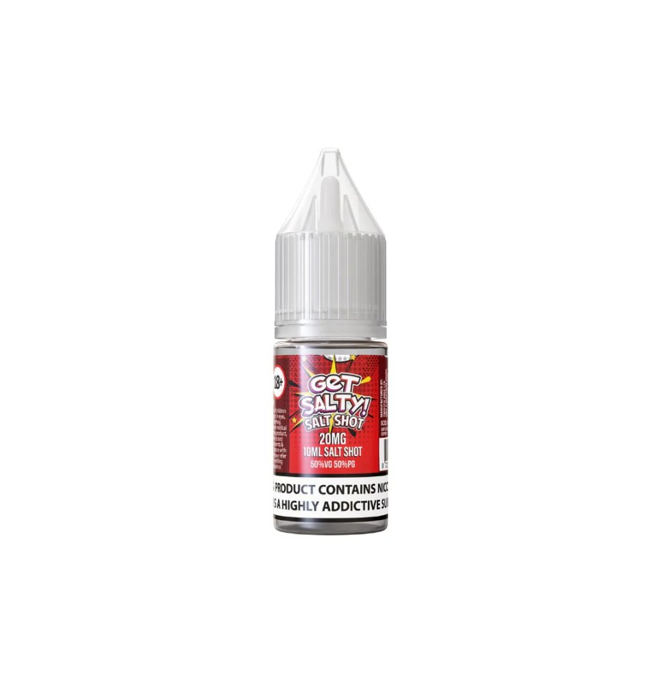 20mg Get Salty By Get Nic Nic Shot 10ml (50VG/50PG)