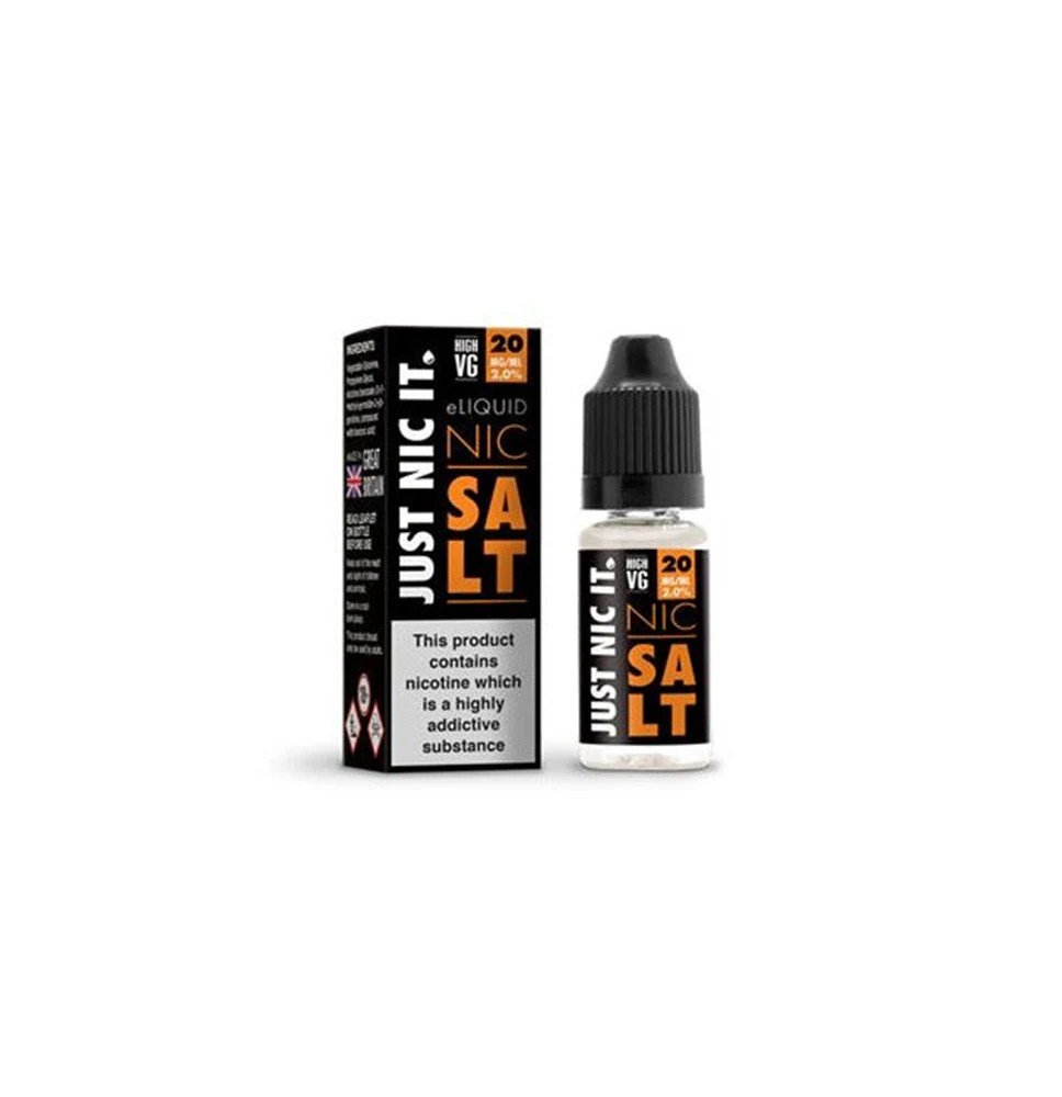 20mg Just Nic It Nic Salt 10ml (80VG/20PG)