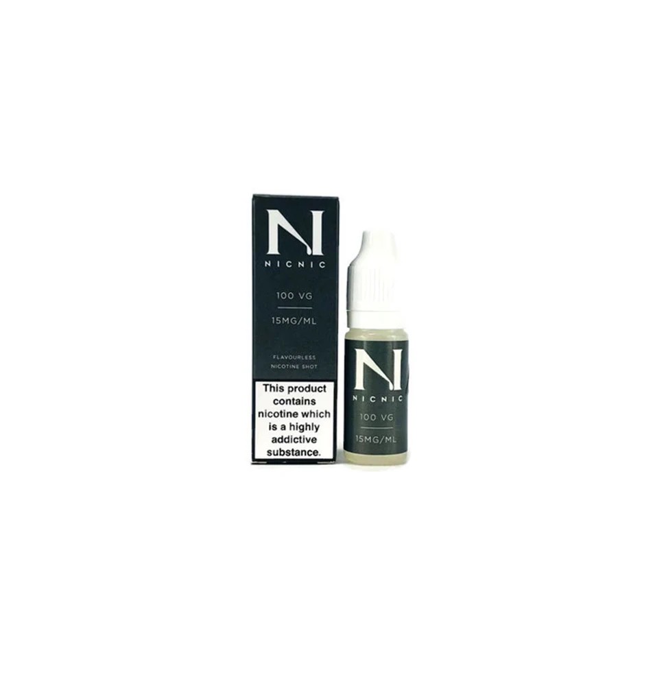 NIC NIC 15mg Nicotine Shot 10ml 100VG