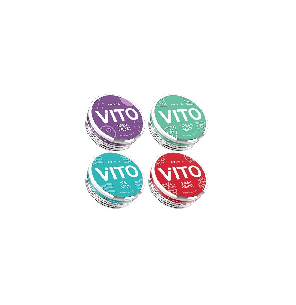 6mg VITO Nicotine Pouches - 20 Pouches