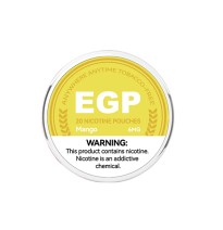 6mg EGP Nicotine Pouches - 20 Pouches