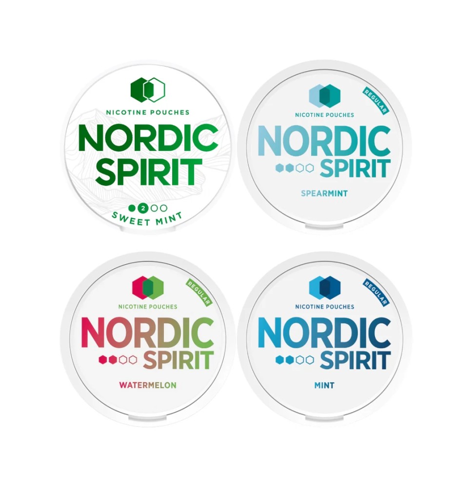 6mg Nordic Spirit Regular Nicotine Pouches - 20 Pouches