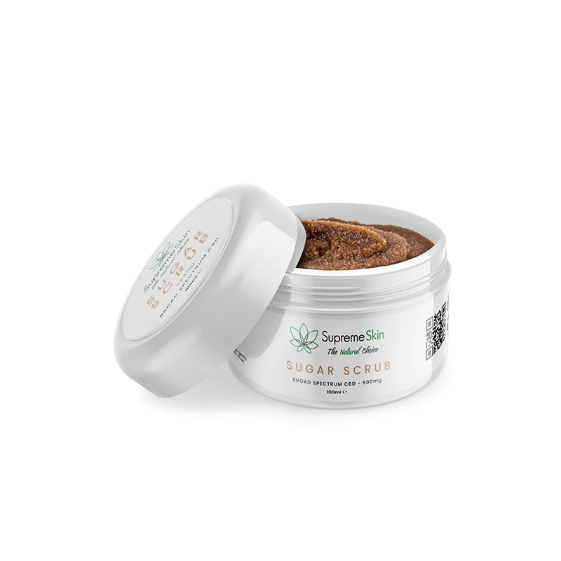 Buy Supreme CBD 500mg Sugar Scrub - 100ml | Express Highs UK