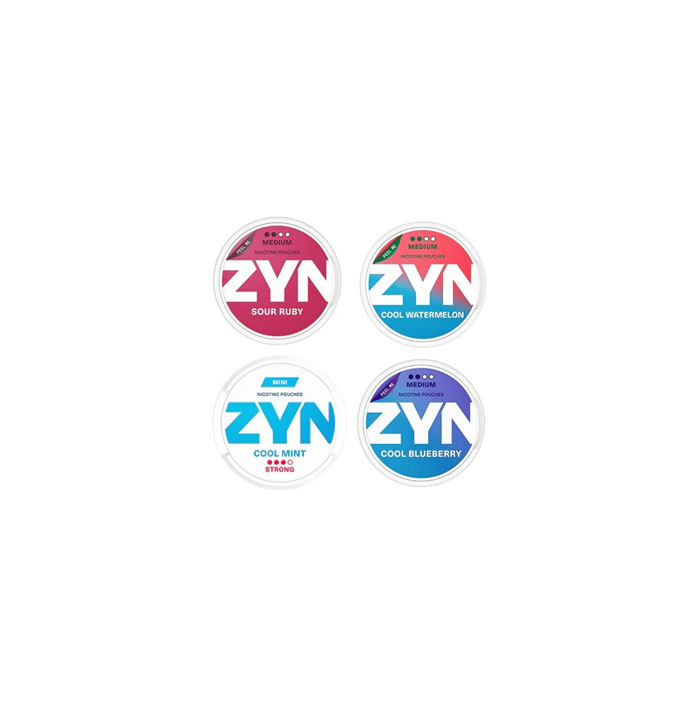 6mg ZYN Medium Nicotine Pouches - 21 Pouches