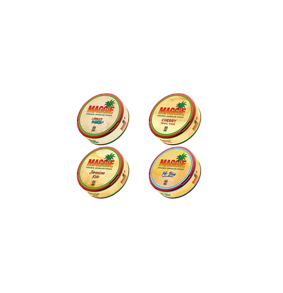 60mg Maggie Extreme Nicotine Pouches - 20 Pouches