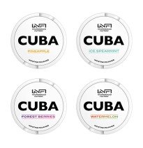 16mg CUBA White Nicotine Pouches - 25 Pouches