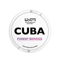 16mg CUBA White Nicotine Pouches - 25 Pouches