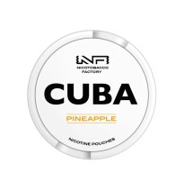 16mg CUBA White Nicotine Pouches - 25 Pouches
