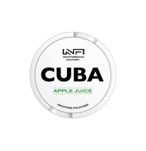 16mg CUBA White Nicotine Pouches - 25 Pouches