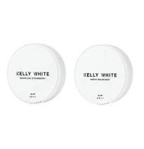 Short Dated :: 10mg Kelly White Medium Slim Nicotine Pouches - 20 Pouches