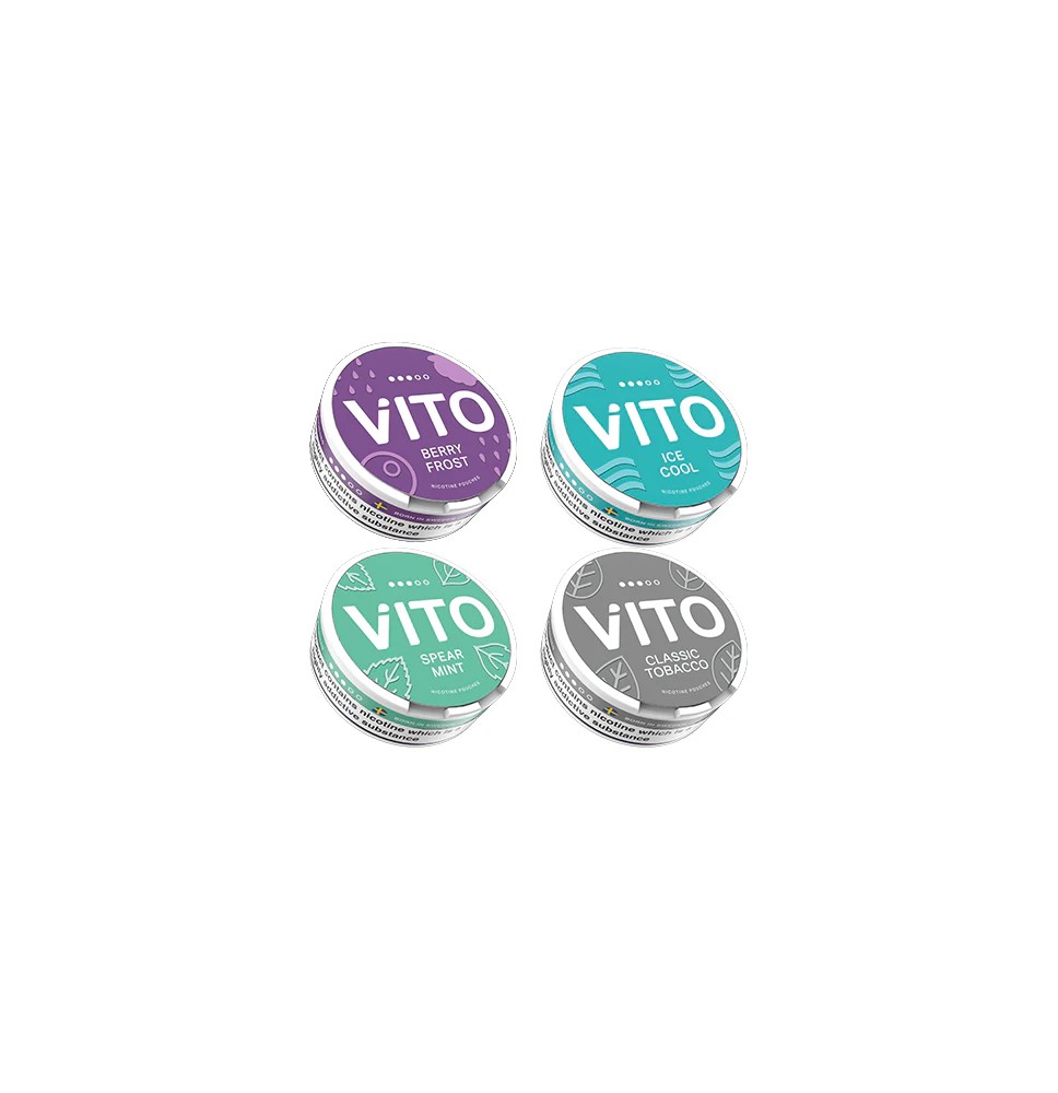 10mg VITO Nicotine Pouches - 20 Pouches