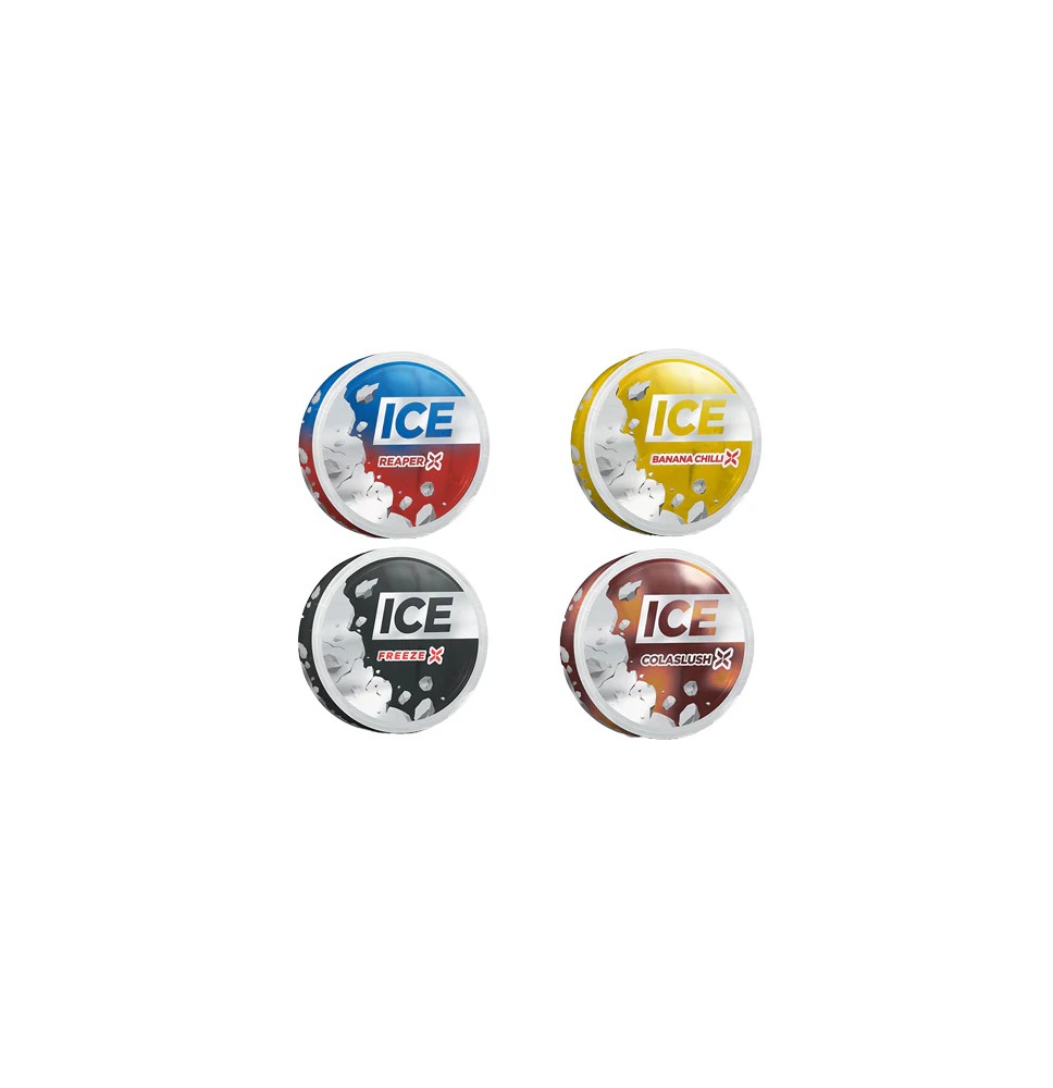 38mg Ice Nicotine Pouches - 20 Pouches