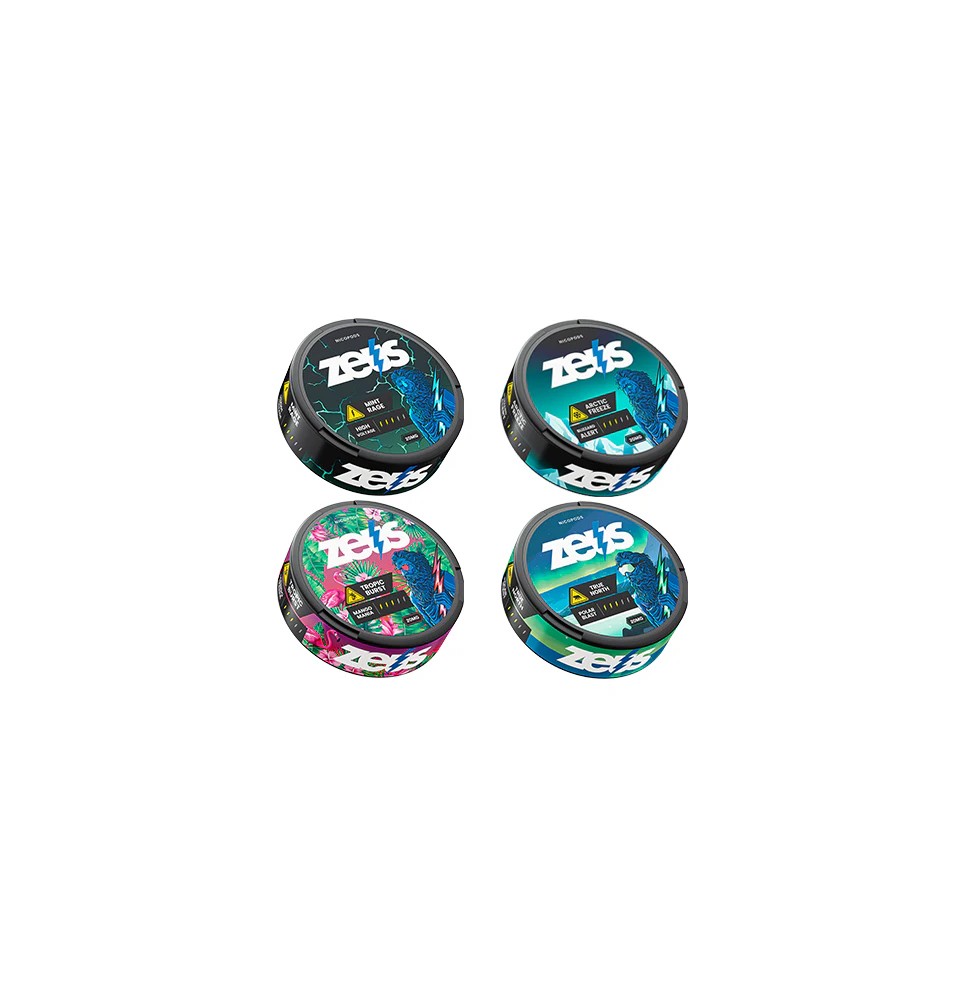 Zeus 20mg Strong Nicotine Pouches - 20 Pouches