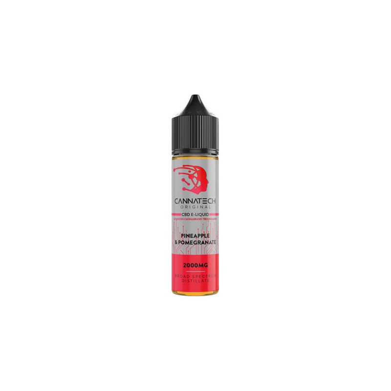 Buy Cannatech 2000mg Broad Spectrum CBD E-liquid 50ml | Express Highs UK