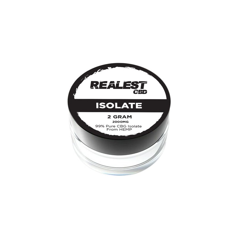 Buy Realest CBD 2000mg CBG Isolate (BUY 1 GET 1 FREE) | Express Highs UK