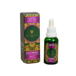 Buy Hempura 2400mg CBD Broad Spectrum Oil Pure Wild Berries Flavour With terpenes - 30ml | Express Highs UK