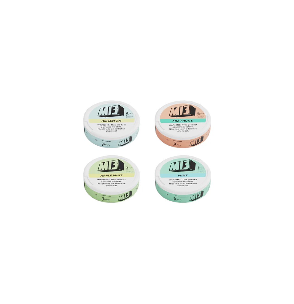 3mg MI3 By AIRSCREAM Nicotine Pouches - 20 Pouches
