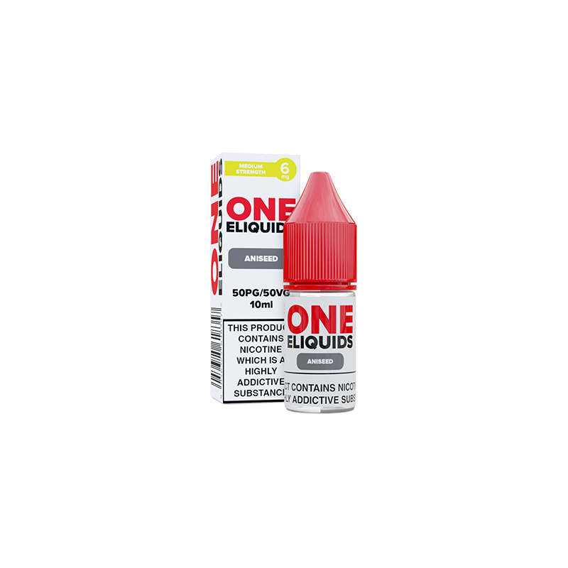 Buy 6mg One E-Liquids Flavoured Nicotine E-Liquid 10ml (50VG/50PG) | Express Highs UK