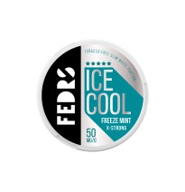 50mg FEDRS Ice Cool X-Strong Nicotine Pouch - 20 Pouches