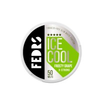 50mg FEDRS Ice Cool X-Strong Nicotine Pouch - 20 Pouches