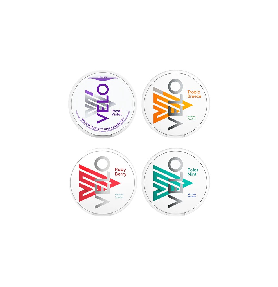 6mg Velo Medium Strength Nicotine Pouches - 20 Pouches