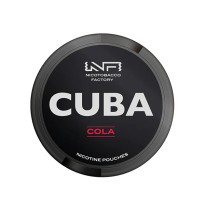 43mg CUBA Black Nicotine Pouches - 25 Pouches