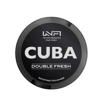 43mg CUBA Black Nicotine Pouches - 25 Pouches