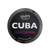 43mg CUBA Black Nicotine Pouches - 25 Pouches