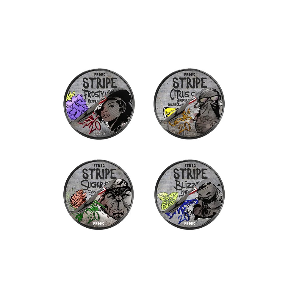 20mg Stripe Nicotine Pouches - 20 Pouches