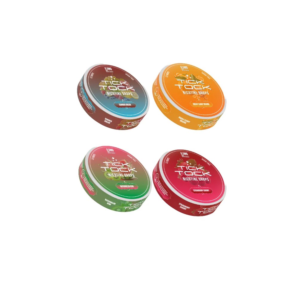 0.5mg Tick Tock Nicotine Candy - 12 Drops