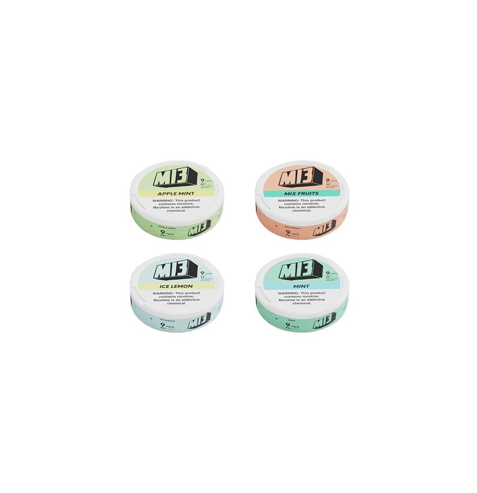 9mg MI3 By AIRSCREAM Nicotine Pouches - 20 Pouches