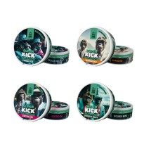 25mg Aroma King Super Kick NoNic Pouches - 25 Pouches