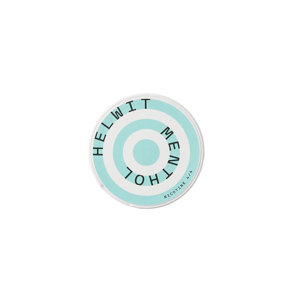 HELWIT 12mg Nicotine Pouches Menthol - 20 Pouches
