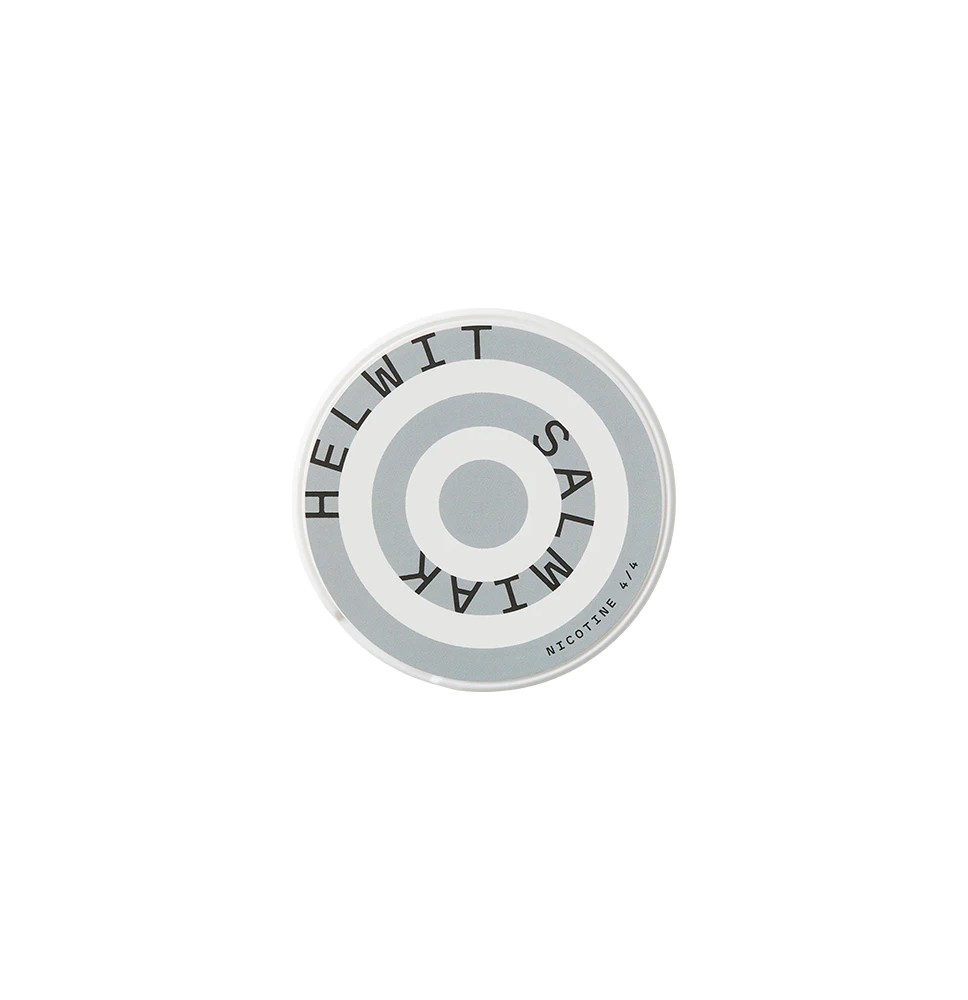 HELWIT 12mg Nicotine Pouches Salmiak - 20 Pouches