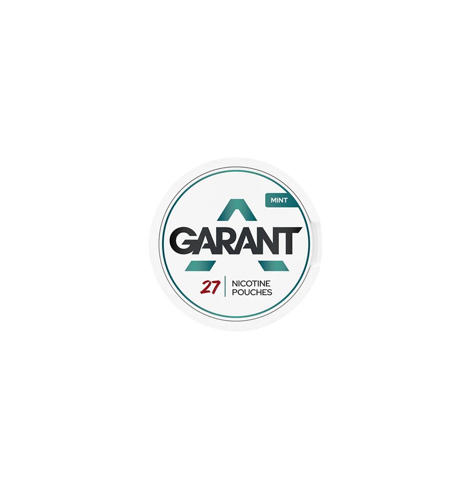18mg Garant Mint Nicotine Pouch - 20 Pouches