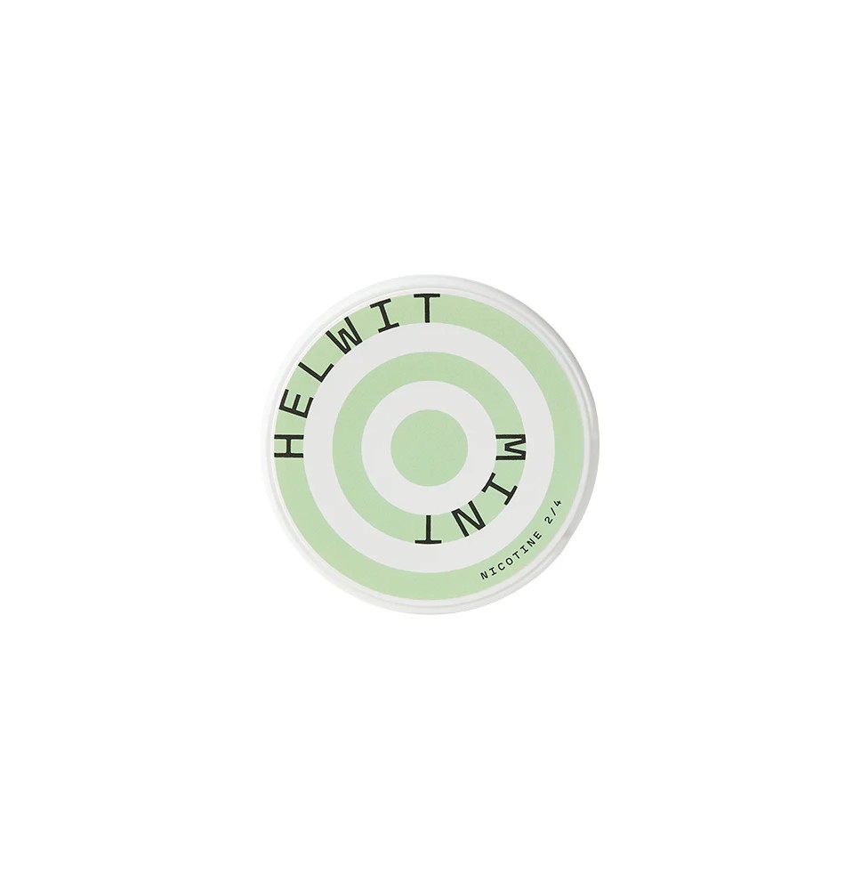 HELWIT 7mg Nicotine Pouches Mint - 20 Pouches