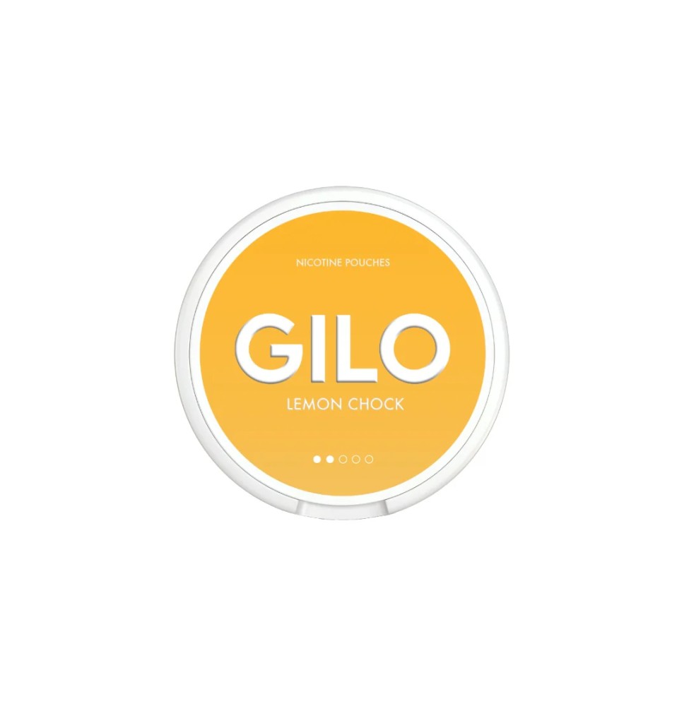 8mg GILO Nicotine Pouch Lemon Chock - 20 Pouches (Buy 1 Get 1 Free)