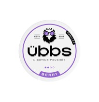 6mg Übbs Berry Regular Strength Nicotine Pouches - 20 Pouches