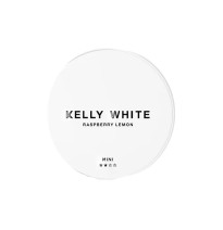 Short Dated :: 8mg Kelly White Mini Medium Raspberry Lemon Nicotine Pouches - 20 Pouches