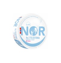 16mg NOR Slim Folgefonna Nicotine Pouches - 20 Pouches