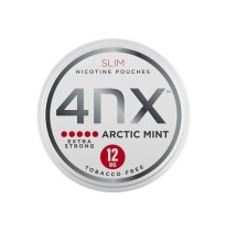 4NX 12mg Arctic Mint Slim Nicotine Pouches 20 Pouches
